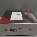 TIDRADIO Walkie Talkies Long Range Two Way Radios with 6-Way Multi Unit Charger, Acoustic Tube Headset & Mic, Hands Free VOX, Frequency Copy, Flashlight for Adults School Church Camping- TD-V2, 6 Pack