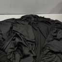 SARAFLORA Office Chair Cover- Large, Black- Removable Computer Cover for with Zipper Universal Rotating Desk High Back Seat Washable Protector Pets