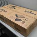 PINGDIR Roof Rack Basket 51" X 36" X 5" Rooftop Rack Cargo Carrier Universal, Waterproof Cargo Bag 44 * 35 * 16", Cargo Net with Attachment Hooks, 2 pcs Ratchet Strap,Roof Pedal