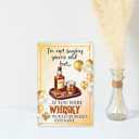 3 x Funny Whiskey Birthday Card for Men Women or Friend, Humor Bday Card for Boyfriend Girlfriend,I'm Not Saying You're Old Cute Birthday Cards for Family 30th 40th 50th 60th 70th (Whisky Birthday- 01)