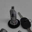 Ignition Switch Lock Cylinder and Pair Front Door Lock Cylinder with Keys Compatible with Chevy Silverado Avalanche Suburban Tahoe GMC Sierra Yukon Cadillac Escalade RAM Pickup Replace 707835 706592