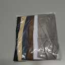 Hjiaruiky 6Packs Thick Wide Headbands for Women Knotted Headband Cloth Fabric Cute Stretchy Soft Running Twist Headbands Womens Fashion Head Bands for Women's Hair Accessories Black White