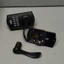 Kwikset SmartCode 955 Pembroke Light Commercial 10-Button Keypad Electronic Lever, Featuring Convenient Keyless Entry, 3-Year Battery Life and High Traffic Durability Venetian Bronze