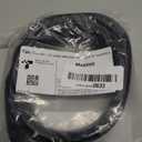 Floor Transition Strip Self Adhesive Carpet Wood Tile Vinyl Flooring Laminate Transition Cover Edge Trim Gap Doorway Threshold for Uneven Floors Heights Within 5 mm (Black, 40 inches)