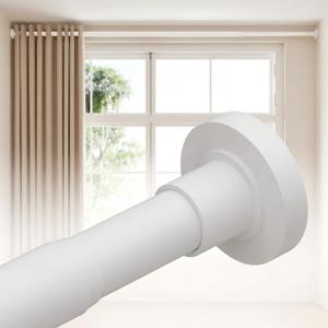ALLZONE Heavy Duty Tension Curtain Rod, 66-120 In, Curtain Rods No Drilling
Non-Slip Extra Long Tension Rod for Windows & Room Dividers, Holds Blackout Curtains, 1.26" Diameter Pole, Renter-Friendly