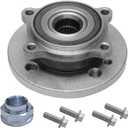 TUCAREST 513309 Front Wheel Bearing and Hub Compatible with 2007-2015 Mini Cooper (14-15:Fits 2 Door Convertible and Coupe Only)
