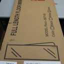 Standing Mirror Full Length Mirror,15" x 56" Large Floor Mirror with Aluminium Frame for Door Bedroom Bathroom Living Room(Gold)