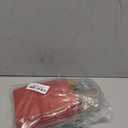 AZOWA Gift Bags Mini Small Kraft Paper Bags with Handles (4 x 2.4 x 6 in, Red, 25 Pcs)