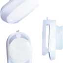 Damage-Free Reusable Removable Standard Stikki Clip for Any Surface, White, Pack of 30 - 079044, 8-1/2 X 11 in