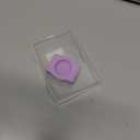 Waterproof AirTag Dog Collar Holder for Apple AirTag QR Code (Medium, Purple-M1)