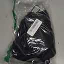 Lovelonglong Waterproof Dog Raincoat 4-Leg Full Body Dog Rain Suit with Reflective Strips & Leash Opening, Outdoor Dog Jacket for Rainy Weather (Black), Size: B-L (bulldog back 15.5")