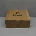 10L/2.64GAL Wireless Water Fountain for Cats Large Dogs for Multi-Pet Homes - Stainless Steel 4000mAh Battery Operated Automatic Pet Water Dispenser with Sensor, Quiet Flowing Bowl - Black