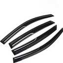 Tape-On Rain Guards Window Visor Fit for 2016-2021 Honda Civic Window Vent Deflector Visors 4 Pcs-94682