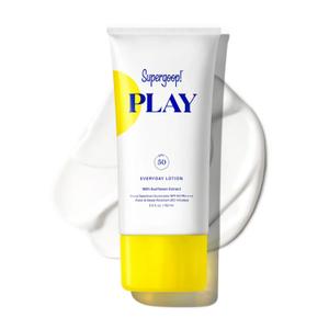 Supergoop! PLAY Everyday Lotion - Broad Spectrum Body & Face Sunscreen - Great for Active Days - Fast Absorbing, Water & Sweat Resistant