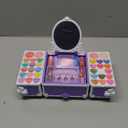 99 Pcs Kids Makeup Kit for Girls, Princess Toys Real Washable Cosmetics Set with Mirror, Hair Ties, Nails, Rings, Earrings, Necklace, Perfect for 3 4 5 6 7 8 Year Old Girls Birthday (White)