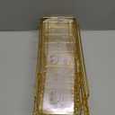 Veken Adhesive Shower Caddy 6-Pack,Gifts for Women Mom,Heavy Weight Bearing,Large Wall Mounted Bathroom Shelves Rack,Organizer Storage Accessories with Soap Dish&Toothbrush Holder,Bright Gold (6-Piece Set for Master Bathroom(Rustproof Upgrade))