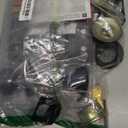 Kwikset Maven Front Door Lock Handle and Deadbolt Set, Entry Handleset Round Exterior with Interior Door Knob, Secure Locking Deadbolt, Matte Black, with Microban Protection