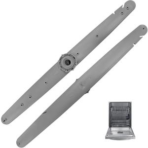 IWIWE Upgrade DD82-01390A Middle Nozzle Dishwasher Spray Arm Assembly Fit for Samsung Middle Dishwasher Wash Arm DW80R2031 DW80N3030 DW80M2020 (1 Pc-Main image shows front & back)