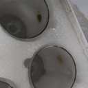 13 OZ Red & White Glasses, Clear Water Goblets Set of 12,Multi-purpose Water Goblet Glasses Dessert Port Short Stemmed Drinking Glass for Party, Wedding, Home Bar