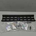 PERLESMITH Tilting TV Wall Mount Bracket Low Profile for Most 23-60 inch LED LCD OLED, Plasma Flat Screen TVs with VESA 400x400mm Weight up to 115lbs, Fits 16" Wood Stud (Black)