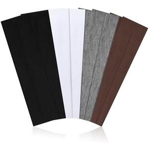 8 Pack Headbands for Women Non Slip - Stylish Sports Hair Bands for Women's Hair - Soft Cotton Cloth Stretchy Headbands for Women for Yoga, Outdoor Exercise Running