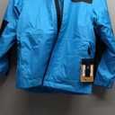 The North Face Teen Freedom Triclimate Jacket | Heatseeker Insulation & Water Repellent Finish, Helmet Compatible Hood, Goggle Wipe, Meridian Blue, Medium, Size 10