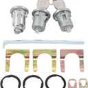 ApplianPar Door Lock Cylinder Set for Biscayne Camaro Caprice Chevelle Impala Malibu Nova Skylark Special Cutlass Bonneville Catalina Grand Am Grand Prix GTO Lemans Parisienne Tempest
