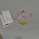 Haakaa Palm Teether - Soft Silicone Baby Soothing Teether Pacifier - Frozen Teething Toy for 3M+ Babies - BPA Free (1 Pack)