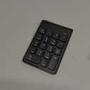 Bluetooth Numeric Keypad (No USB Receiver Required)  Portable Number Pad Keyboard for Laptop, PC Computers, Desktop | Essential Laptop Accessories Numpad for ChromeBook Surface Notebook