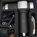 Deep Tissue Massage Gun, Portable Percussion Electric Muscle Massager for Pain Relief, Handheld Massagers with 30 Speeds & 6 Attachments for Back and Neck, Gifts for Men Women (Black)