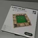 Ropoda Wooden Shut The Box Game (2-4 Players) - Large 4 Sided Board, 8 Dice, Rules - Amusing Addition Game for Kids & Adults, 12 Inch