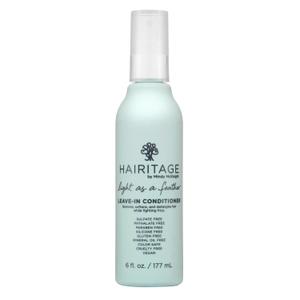 Hairitage Detangling Leave-in Conditioner Spray - Leave In Hair Treatment for Dry Damaged + Curly, Fine, Wavy, Frizzy Hair - Lightweight Formula - Sulfate Free - Cherry + Amber Scent, 6 Fl oz