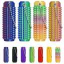 Little Ouchies Pain Fidget, Pain Stim Fidget for Stress Relief & Focus, Little ouchies, Mini Fidget Toys, 3D Printed with Hard Spiky Fidget Massage Keychain, Novelty Keychains (4PCS)