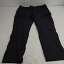 Mens Classic Fit Golf Pants Stretch Dress Pants 30''/32''/34'' Lightweight Casual Suit Pants with Pockets (Black, 34w × 32L)