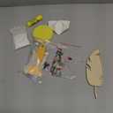 DIY Mosaic Tiles Multipurpose Hand Crafted Innovative Feather Shape Mosaic Tiles Kit for Crafts for Adults Kids (Feathers Pattern)