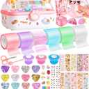 Nano Tape Bubble Kit for Kids, Squishy Toy Maker Making Kit, Birthday Gifts for 4 5 6 7 8 9 10 Year Old Girls Girl, Kids Toys for Girls 4-6 6-8 8-10 10-12