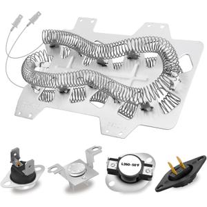 DV395ETPASU/A1 DV400EWHDWR/AA DV448AEP/XAA DV456EWHDWR/AA Dryer Heating Element for Samsung DVE45N5300V/A3 DVE45T6000W/A3 DVE50R5400W/A3 DV45H7200EW/A2 DV50F9A6EVW/A2 DV330AEB/XAA