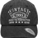 1926-1996 Birthday Gifts for Men Women,Personalized 30th-100th Birthday Ideas Gift,Parents Vintage Hat