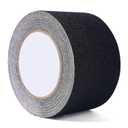 Grip Tape 3 Inch x 33 Ft, Heavy Duty Anti Slip Tape for Stairs, Strong Friction Non Skid Tape with Emery, Waterproof Grip Tape for Indoor, Outdoor, Step Treads, Black