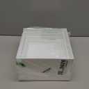 Hacaroa 6 Pcs Buffet Risers, Food Risers Dessert Cupcake Stand for Buffet Table, White Acrylic Cube Boxes for Party, Catering, Jewelry, Collectibles, Hollow Bottom, 6 Sizes (10", 9", 8", 7.5", 6.7", 6")