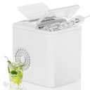 OLIXIS Nugget Ice Maker Machine, 26lbs in 24Hrs, 9 Ice Cubes in 6 Mins,Auto-Cleaning Portable Ice Maker with Basket and Scoop, Countertop Ice Maker for Home/Kitchen/Camping/RV, White
