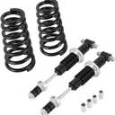 Front Coilover Shock Absorber Strut Pair Set Adj. 500 lb Springs Compatible for 73-77 A-Body 82-88 G-Body