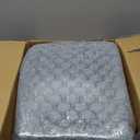 Dog Car Seat for Small/Medium Dogs, Memory Foam Dog Booster Seat, Travel Safety Per Car Seat with Washable Removable Cover, Storage Pockets for Dogs up to 35 lbs(Gray)