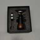 54mm Espresso Tamper for Breville Machine Rosewood KNODOS Auto Leveling, Double Spring Loaded Wooden 30LB Calibrated Coffee Tamper