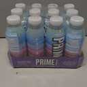 PRIME Hydration FUTURE FREEZE, Sports Drinks with Coconut Water, Electrolyte Enhanced to Replenish Fluids, Zero Added Sugar, B Vitamins, Antioxidants, Made with Natural Flavors, 16.9 Fl Oz 12 Pack (EXP 05/13/27)