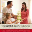 Broadway Basketeers Gift Basket Tower | Gourmet Food Gift Basket with Sweet & Savory Treats | Perfect Thank You Gift Baskets for Birthdays, Holidays, and Celebrations | Premium Snack Gifts