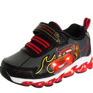 Disney Pixar Cars Boys Black/Red Lighted Sneaker (Toddler/Little Kid) Size 11 Disney Pixar Cars Boys Black/Red Lighted Sneaker (Toddler/Little Kid) Size 11
