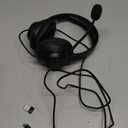 AOC USB Headset with Microphone for PC, Over-Ear Wired Headphones with Mic, Noise-Cancelling Boom, 40mm Audio Drivers, USB-A/C Compatibility for Office, Call Centers & Online Meetings (Black)