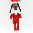 Snoop Dogg Snoop On The Stoop Plush Ornament, 4"