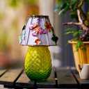 Butterfly Solar Garden Lights Outdoor Decor - Waterproof Tabletop Solar Lamp - Cordless Table Lamps for Garden Patio Porch Yard Backyard Balcony Wedding, Mothers Day Gifts